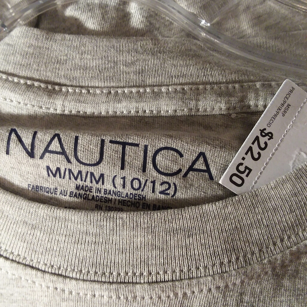 3 for $15 Nautica Patriotic Tee NWT - Picture 3 of 3